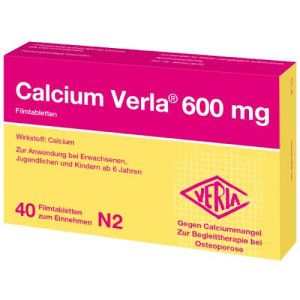 CALCIUM VERLA 600 mg Filmtabletten