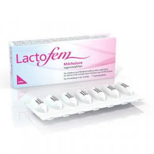 LACTOFEM Milchsäure Vaginalzäpfchen