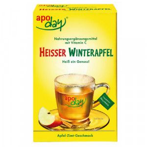 APODAY heißer Winterapfel Vitamin C Pulver