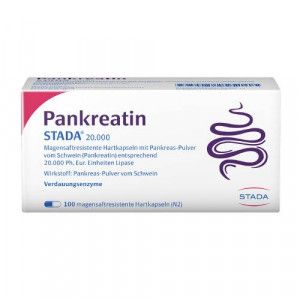 PANKREATIN STADA 20.000 magensaftres.Hartkapseln