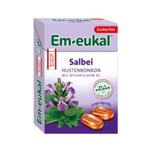 EM-EUKAL Bonbons Salbei zuckerfrei Box